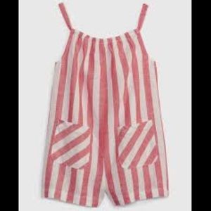 Baby gap Linen Cotton Striped Romper